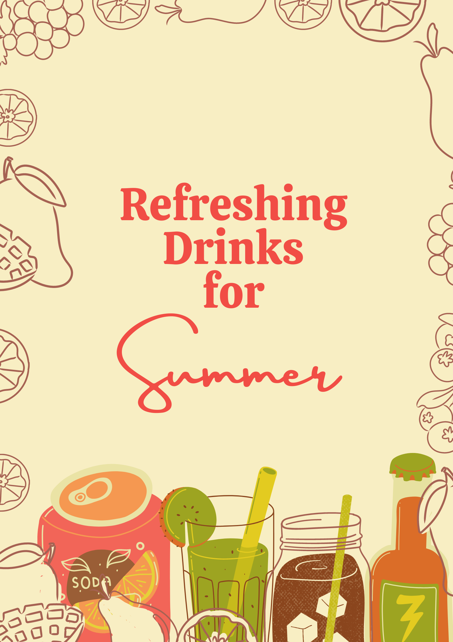 drinks to beat the heat in summer