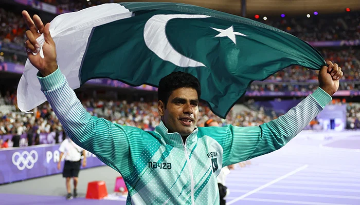 Arshad Nadeem's olympic success
