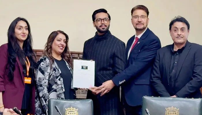 Fahad mustafa won two awards by UK parlimant 
