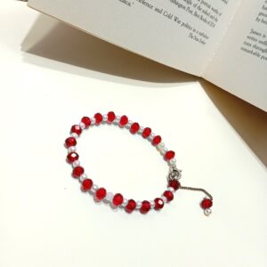 Elegant Handmade Crystal Beaded Bracelet in Dazzling shades