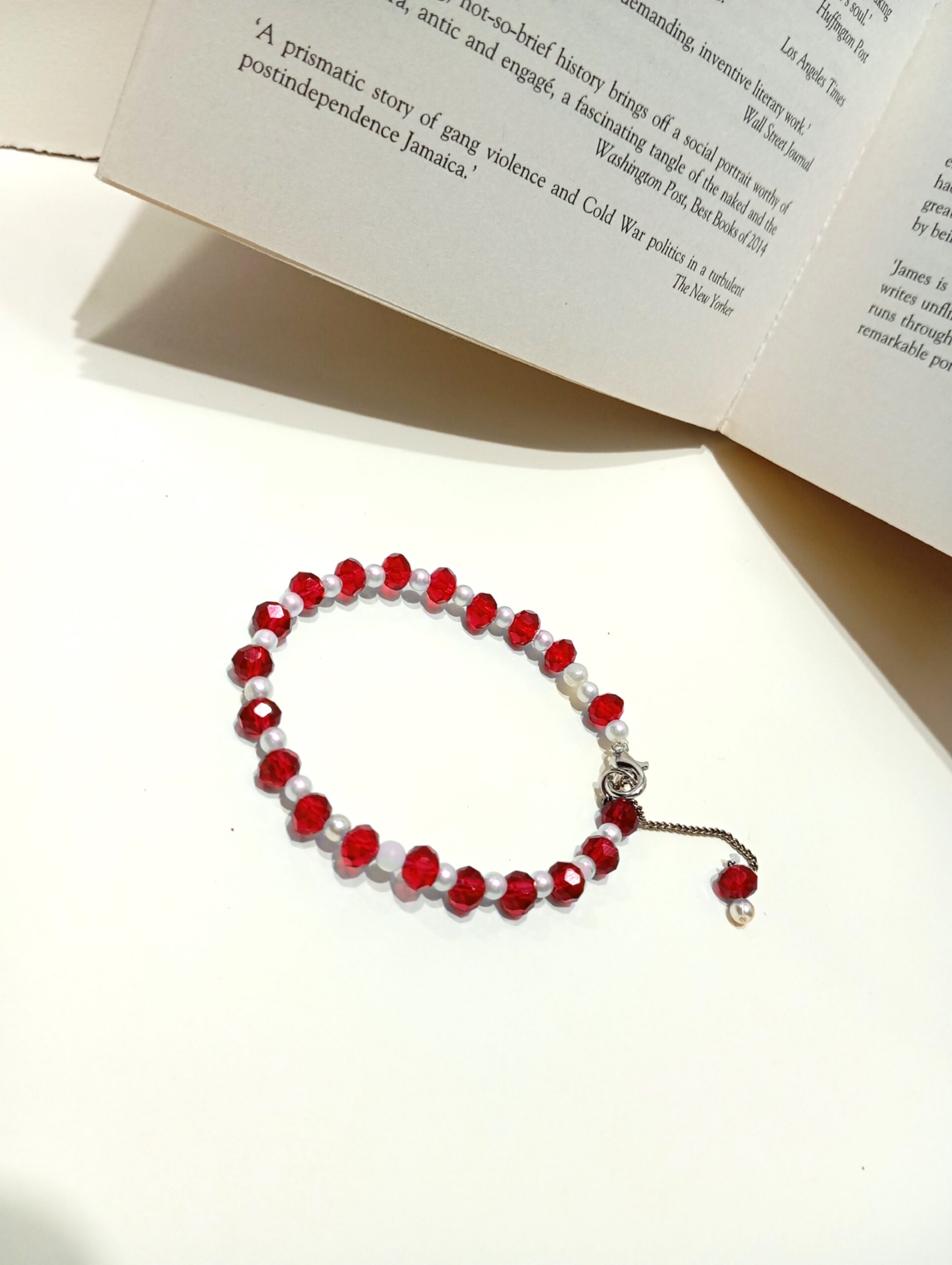 Elegant Handmade Crystal Beaded Bracelet in Dazzling shades
