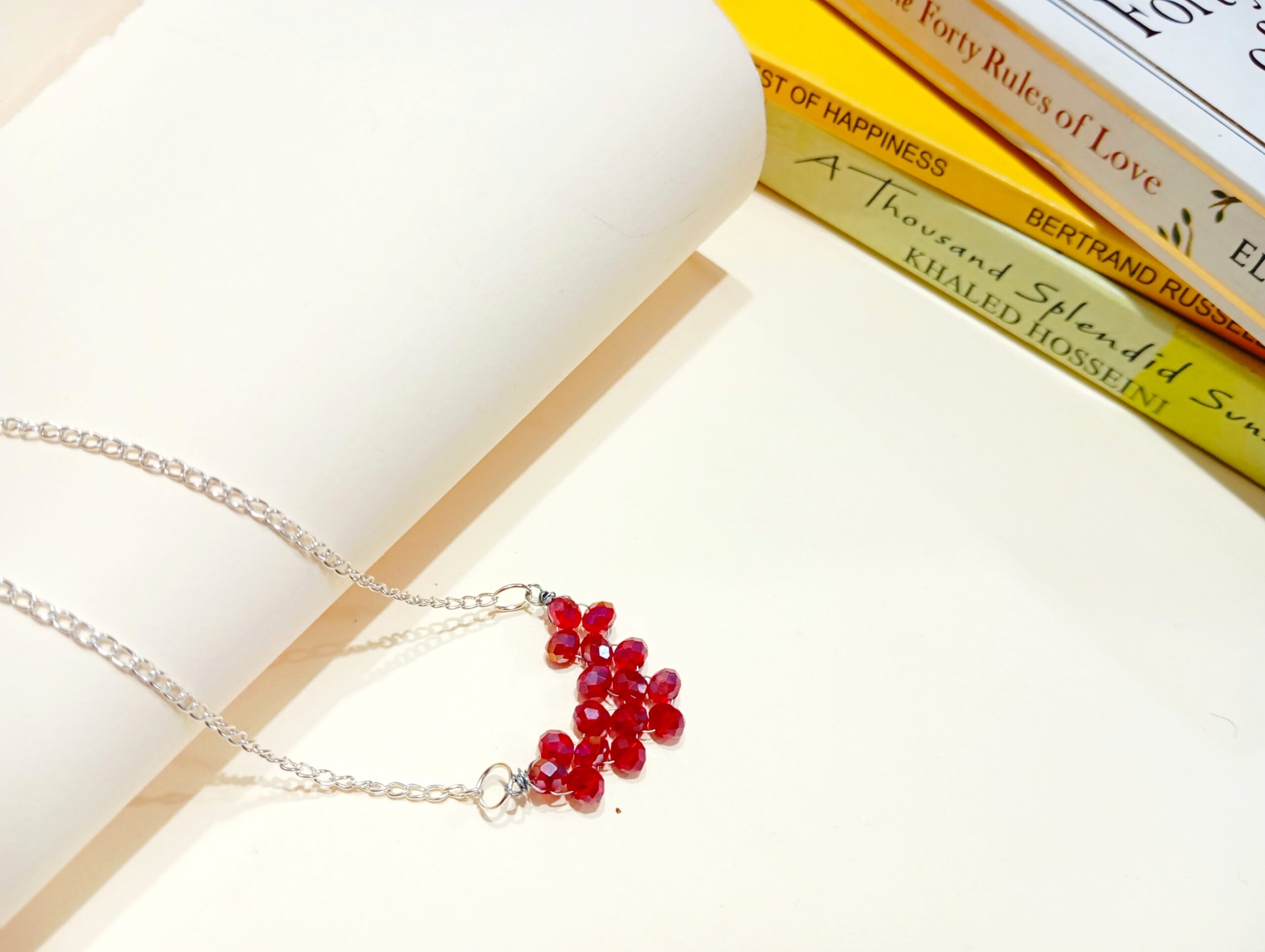 stylish crystal pendant