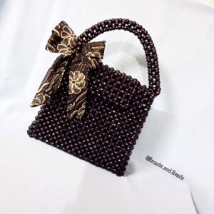 handmade beaded bag