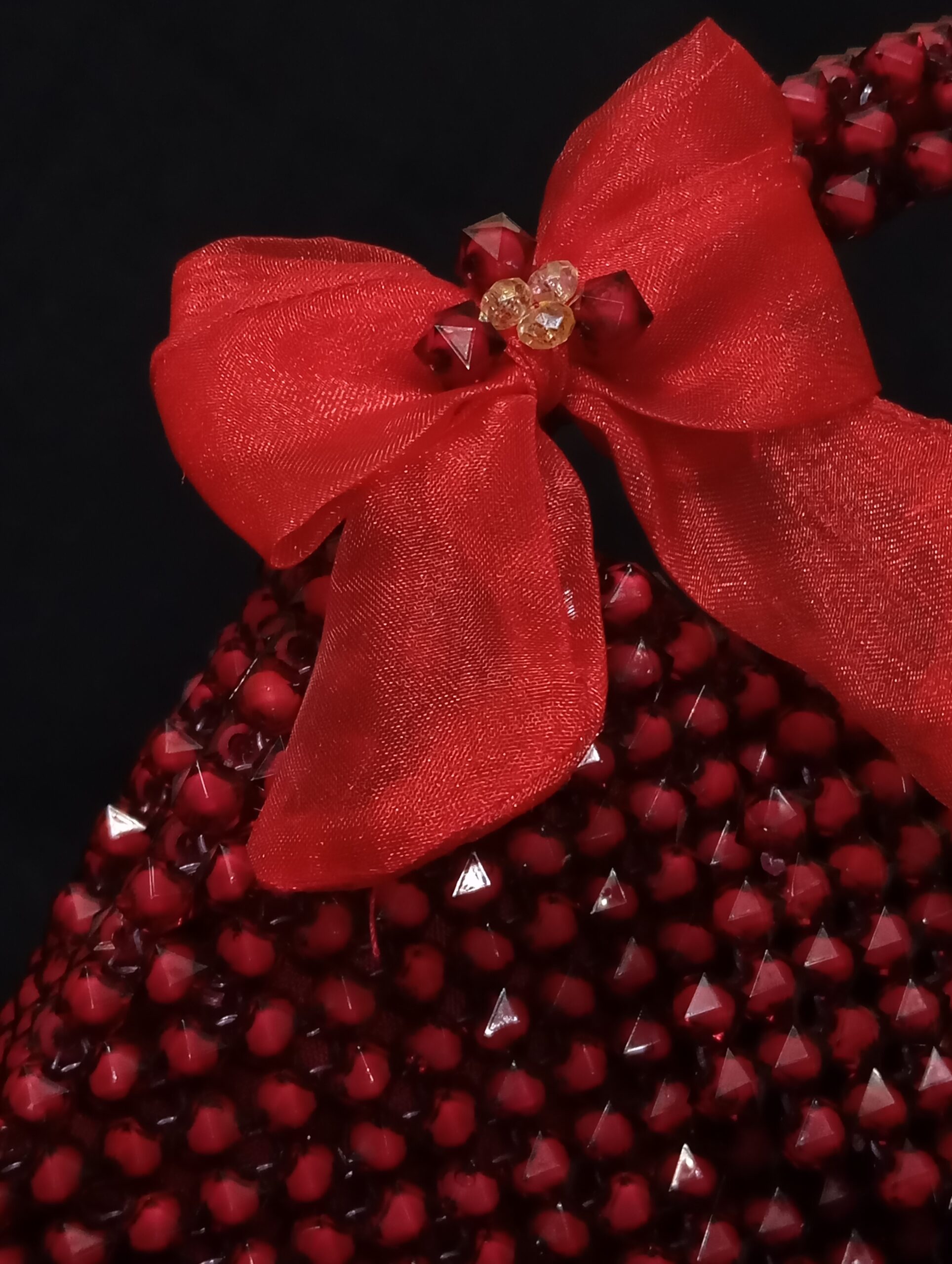 handmade beaded bag