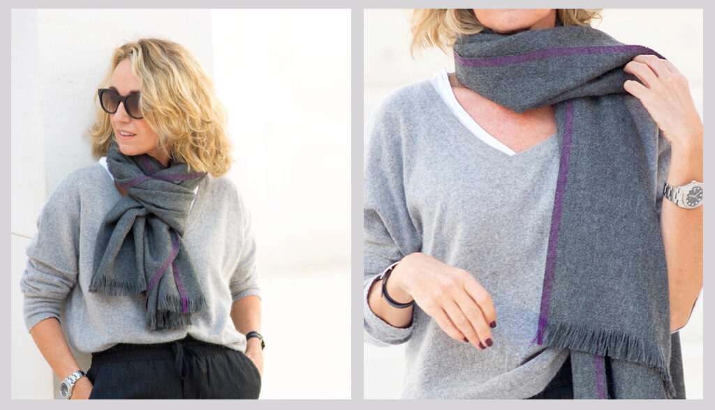 scarves for capsule wardrobe