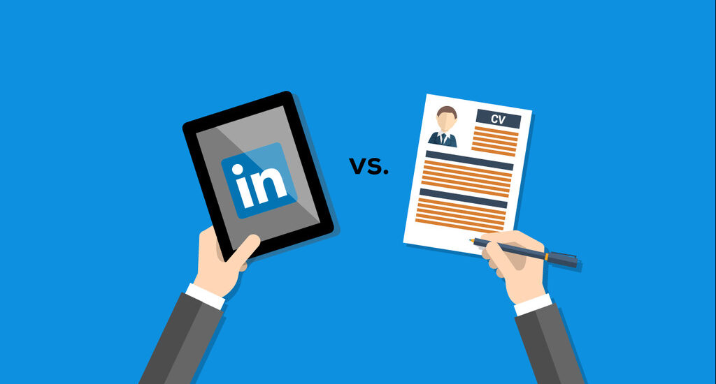 linkedin vs. resume
