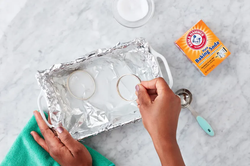 silver jewellery cleaning at home