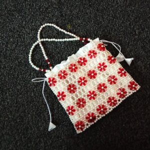 handmade beaded bag
